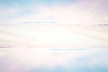 gündoğumu gökyüzü suluboya renkleri, güzel soyut doğa duvar kağıdı