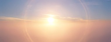 gündoğumu gökyüzü suluboya renkleri, güzel soyut doğa duvar kağıdı