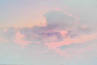 Dramatik bulutlar gökyüzü cennet günbatımı manzarası