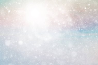 Soyut kar arkaplanı kar tanelerinin gradyanı