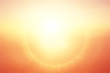 Gün batımı gökyüzü gradyanı soyut güneş ışığı arkaplanı