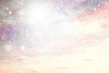 Soyut kar arkaplanı kar tanelerinin gradyanı