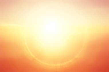 Gün batımı gökyüzü gradyanı soyut güneş ışığı arkaplanı