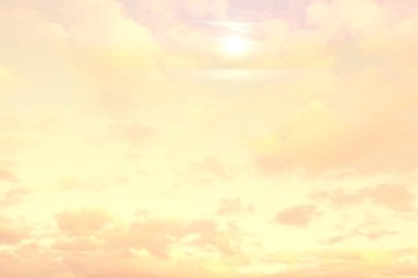 gündoğumu gökyüzü suluboya renkleri, güzel soyut doğa duvar kağıdı