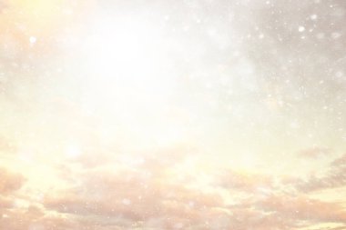 Soyut kar arkaplanı kar tanelerinin gradyanı