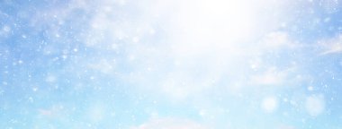 Soyut kar arkaplanı kar tanelerinin gradyanı