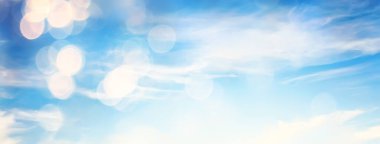 Bulutlar soyut parlak yaz duvar kâğıdı gökyüzü.