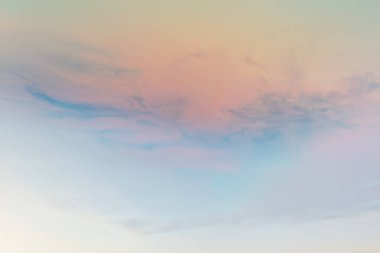 Dramatik bulutlar gökyüzü cennet günbatımı manzarası