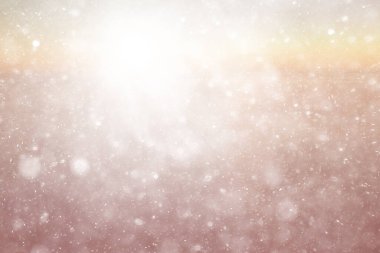 Soyut kar arkaplanı kar tanelerinin gradyanı