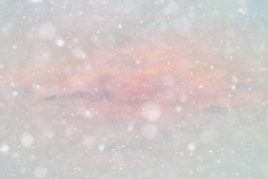 Soyut kar arkaplanı kar tanelerinin gradyanı