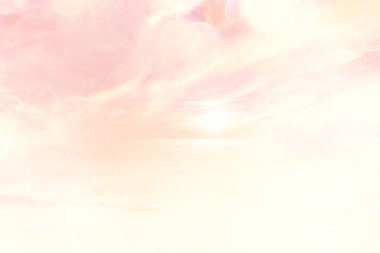 gündoğumu gökyüzü suluboya renkleri, güzel soyut doğa duvar kağıdı