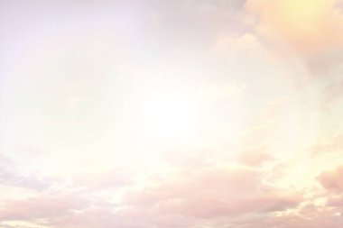 gündoğumu gökyüzü suluboya renkleri, güzel soyut doğa duvar kağıdı