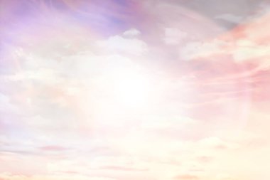 gündoğumu gökyüzü suluboya renkleri, güzel soyut doğa duvar kağıdı