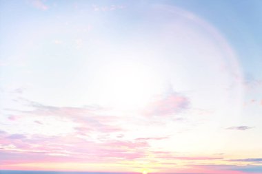 bulutlu hava aracı görünümü günbatımı soyut hava