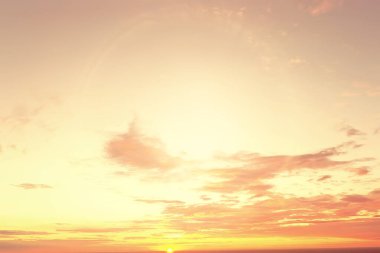 gündoğumu gökyüzü suluboya renkleri, güzel soyut doğa duvar kağıdı