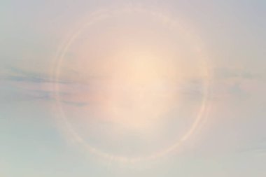 gündoğumu gökyüzü suluboya renkleri, güzel soyut doğa duvar kağıdı