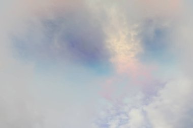 gündoğumu gökyüzü suluboya renkleri, güzel soyut doğa duvar kağıdı