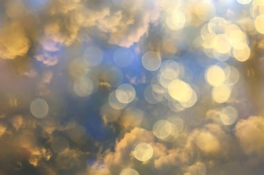 Bulutlar soyut parlak yaz duvar kâğıdı gökyüzü.