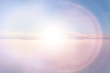 gündoğumu gökyüzü suluboya renkleri, güzel soyut doğa duvar kağıdı