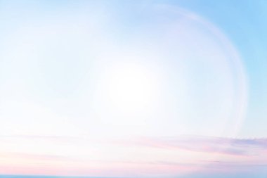 gündoğumu gökyüzü suluboya renkleri, güzel soyut doğa duvar kağıdı