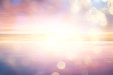 gündoğumu gökyüzü suluboya renkleri, güzel soyut doğa duvar kağıdı