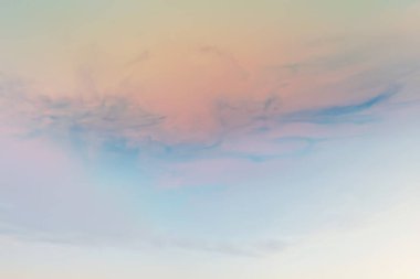 Dramatik bulutlar gökyüzü cennet günbatımı manzarası