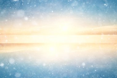 Soyut kar arkaplanı kar tanelerinin gradyanı