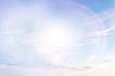 gündoğumu gökyüzü suluboya renkleri, güzel soyut doğa duvar kağıdı