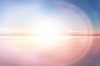 gündoğumu gökyüzü suluboya renkleri, güzel soyut doğa duvar kağıdı