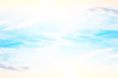 Dramatik bulutlar gökyüzü cennet günbatımı manzarası