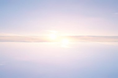 gündoğumu gökyüzü suluboya renkleri, güzel soyut doğa duvar kağıdı