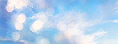 Bulutlar soyut parlak yaz duvar kâğıdı gökyüzü.