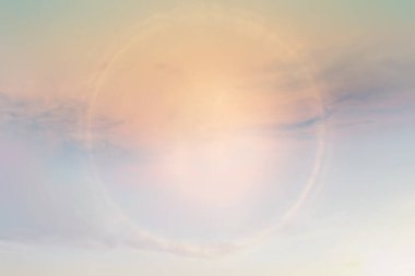 Gün batımı gökyüzü gradyanı soyut güneş ışığı arkaplanı