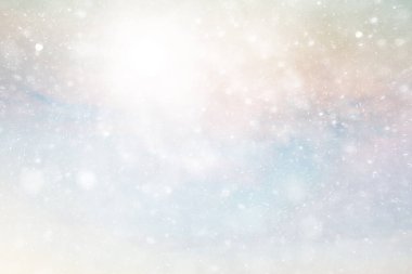 Soyut kar arkaplanı kar tanelerinin gradyanı