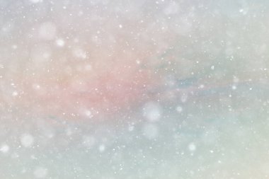 Soyut kar arkaplanı kar tanelerinin gradyanı
