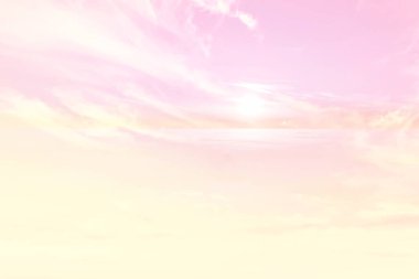 gündoğumu gökyüzü suluboya renkleri, güzel soyut doğa duvar kağıdı