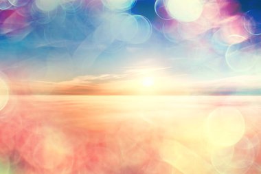 Bulutlar soyut parlak yaz duvar kâğıdı gökyüzü.