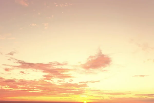Sunset Sky Gradient Abstract Sun Light Nature Background — Stock Photo, Image