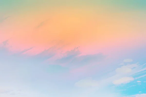 Soluppgång Himmel Akvarell Gradient Färger Vacker Abstrakt Natur Tapet — Stockfoto