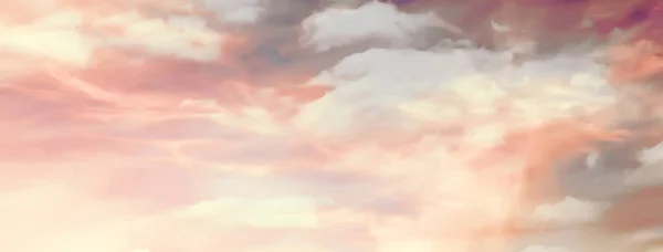 Východ Slunce Nebe Akvarel Gradient Barvy Krásná Abstraktní Příroda Tapety — Stock fotografie