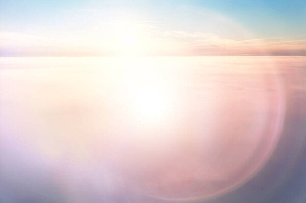Abstract sky blurred background, summer nature aerial sky view