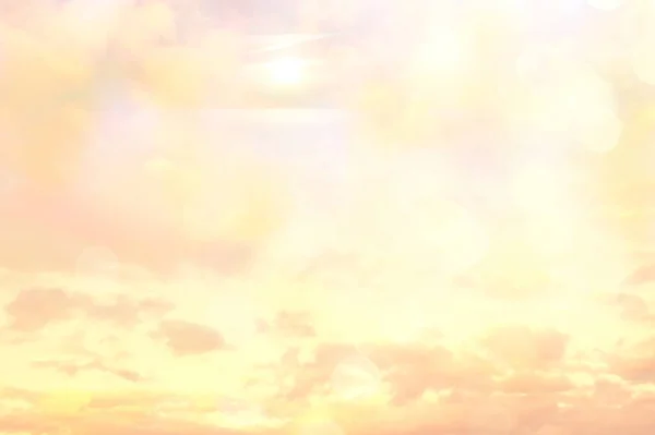 Wolken Bokeh Abstrakte Helle Sommer Tapete Natur Himmel — Stockfoto