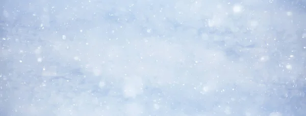 Abstrakt Snö Bakgrund Himmel Snöflingor Lutning — Stockfoto