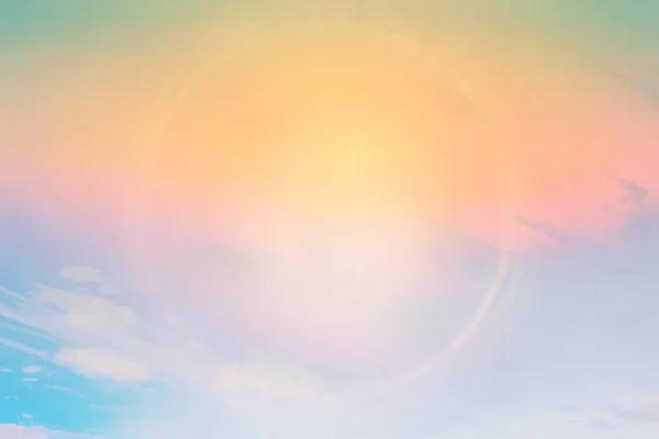 Gün Batımı Gökyüzü Gradyanı Soyut Güneş Işığı Arkaplanı — Stok fotoğraf