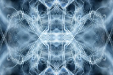 soyut grafikler siyah fraktal yansıma sembolü, tasarım efekti meditasyon arkaplanı