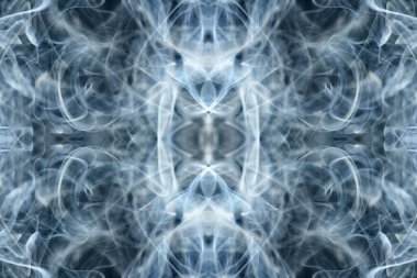 soyut grafikler siyah fraktal yansıma sembolü, tasarım efekti meditasyon arkaplanı