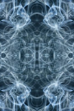 soyut grafikler siyah fraktal yansıma sembolü, tasarım efekti meditasyon arkaplanı