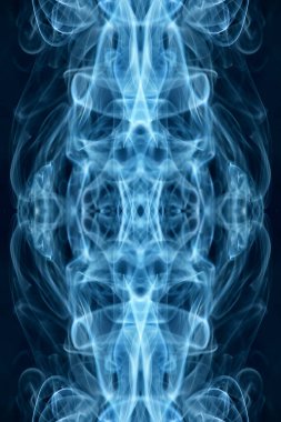 soyut grafikler siyah fraktal yansıma sembolü, tasarım efekti meditasyon arkaplanı