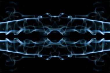 soyut grafikler siyah fraktal yansıma sembolü, tasarım efekti meditasyon arkaplanı