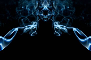 soyut grafikler siyah fraktal yansıma sembolü, tasarım efekti meditasyon arkaplanı